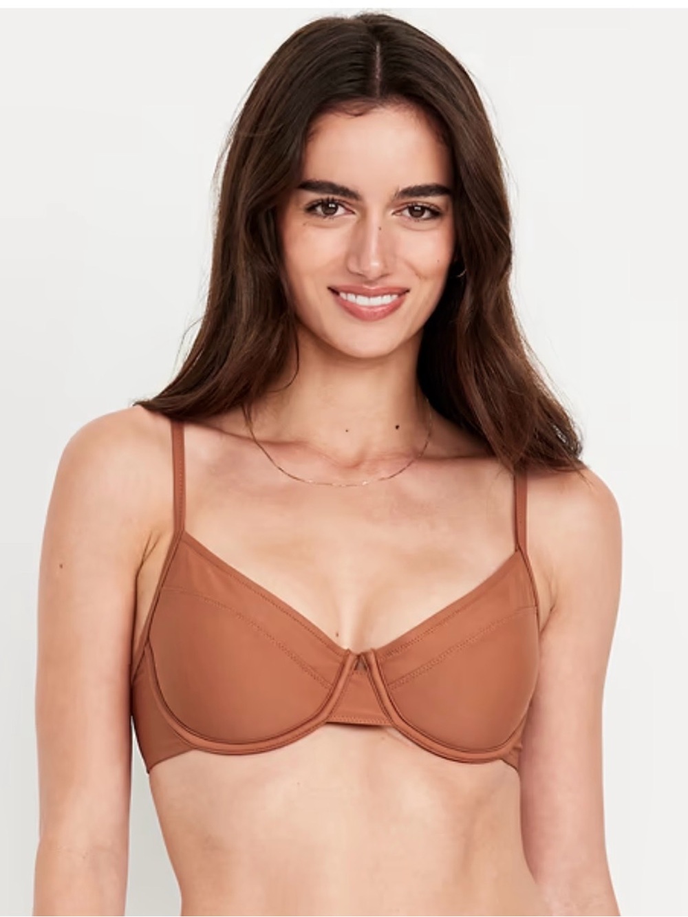 Women’s Rust Underwire Bikini Top - old navy Large